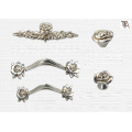 Flower Shape Zinc Material for Cabinet Handles